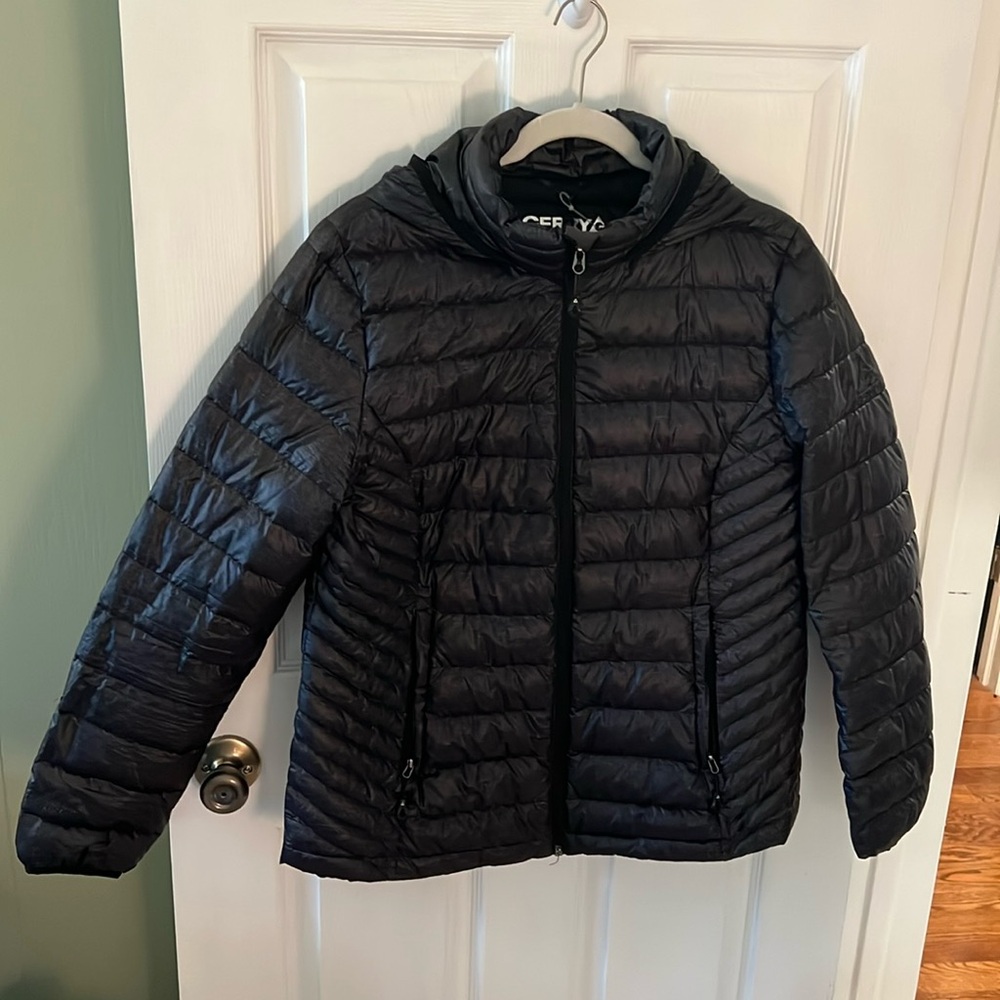 Gerry Black puffer jacket - Large